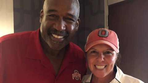 Gene Smith with Dawn